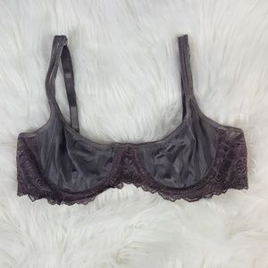 Amir Mauve Balconette Sheer Shelf Bra